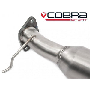 Cobra Sport Ford Fiesta (Mk6) ST 150 Front Pipe Sports Cat / De-Cat Performance Exhaust - Wayside Performance 