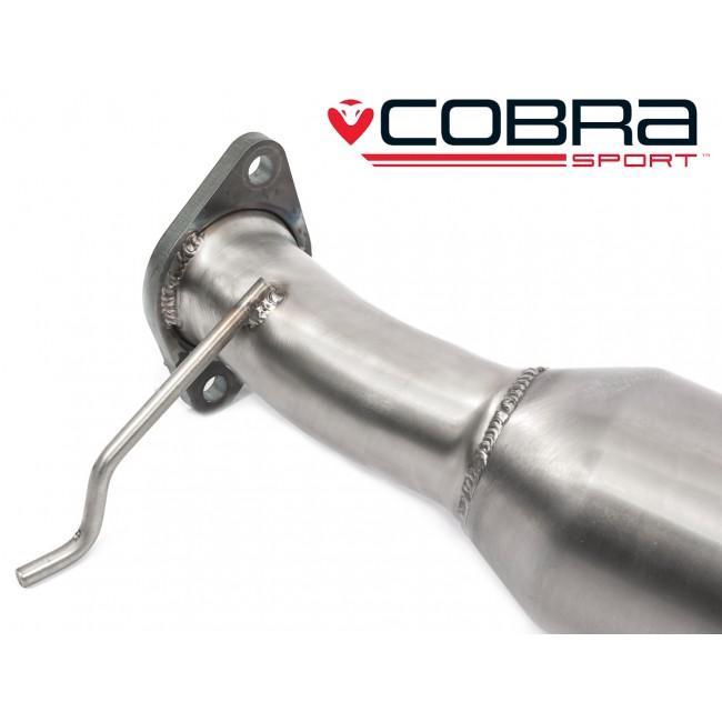 Cobra Sport Ford Fiesta (Mk6) ST 150 Front Pipe Sports Cat / De-Cat Performance Exhaust - Wayside Performance 