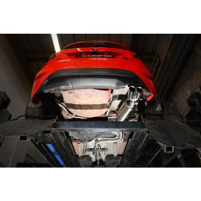 Cobra Sport Ford Fiesta (Mk7) 1L EcoBoost (Zetec S) Catback Performance Exhaust - Wayside Performance 