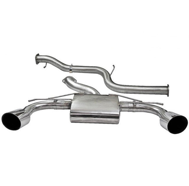 Cobra Sport Ford Focus RS (Mk2) Cat Back Performance Exhaust - Wayside Performance 