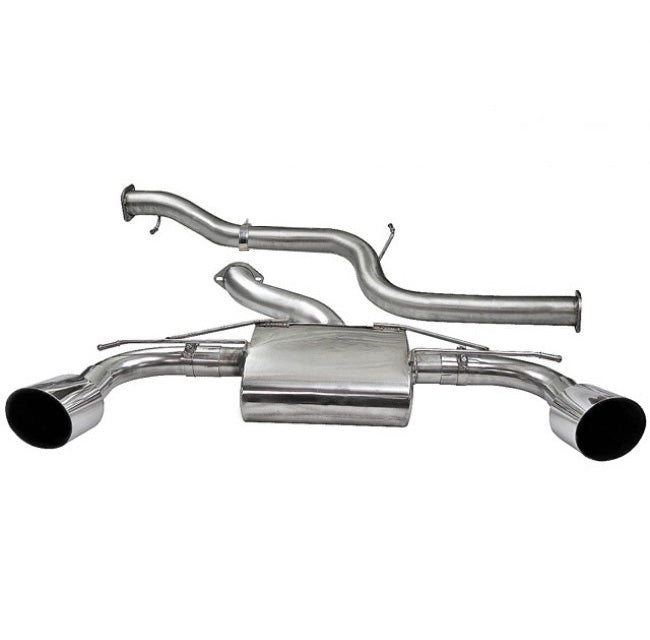 Cobra Sport Ford Focus RS (Mk2) Cat Back Performance Exhaust - Wayside Performance 
