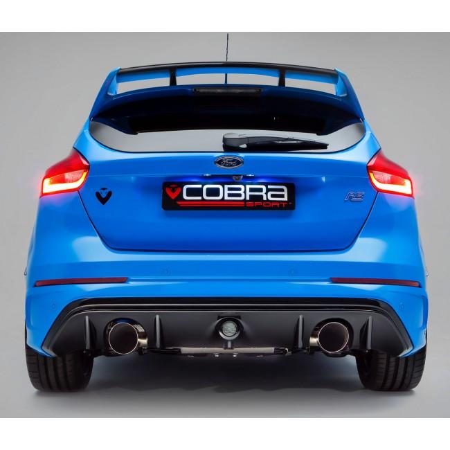 Cobra Sport Ford Focus RS (MK3) Turbo Back Performance Exhaust - Wayside Performance 