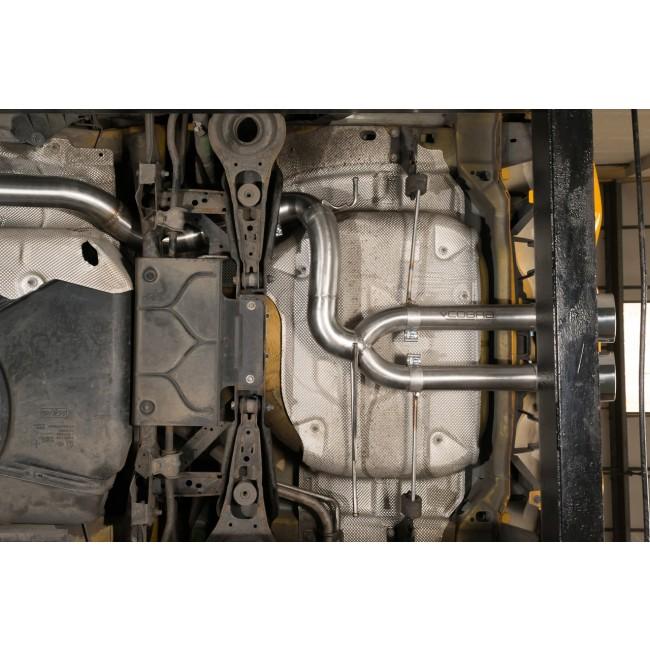 Cobra Sport Ford Focus ST Estate (Mk3) (Wagon) Venom Box Delete Race Cat Back Performance Exhaust - Wayside Performance 