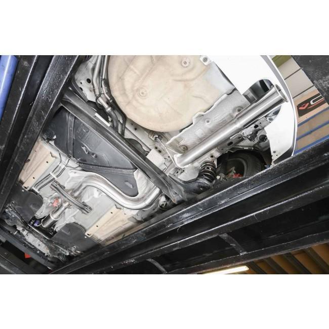 Cobra Sport Ford Fiesta (Mk7) ST 180/200 Venom Box Delete Race (3") Cat Back Performance Exhaust - Wayside Performance 