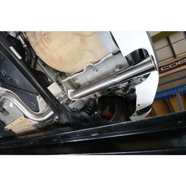 Cobra Sport Ford Fiesta (Mk7) ST 180/200 Venom Box Delete Race (3") Cat Back Performance Exhaust - Wayside Performance 