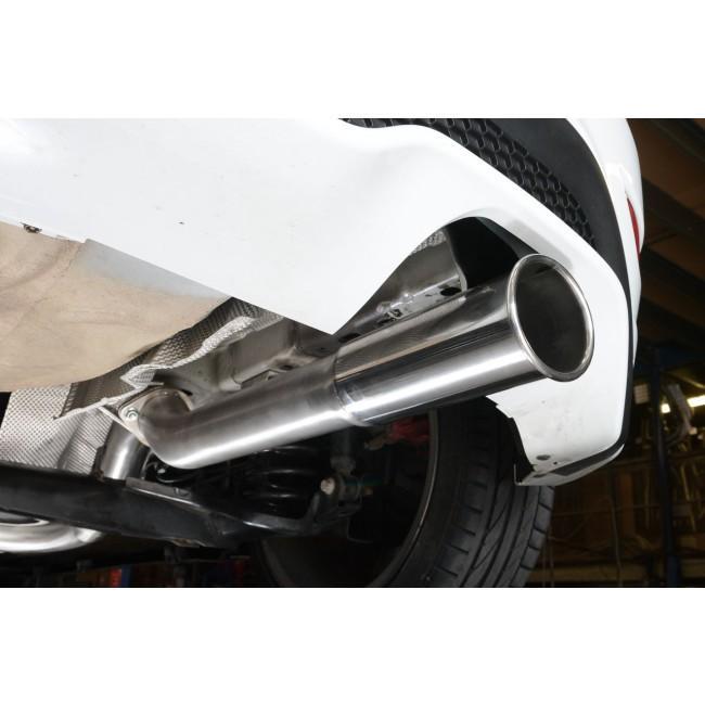 Cobra Sport Ford Fiesta (Mk7) ST 180/200 Venom Box Delete Race (3") Cat Back Performance Exhaust - Wayside Performance 