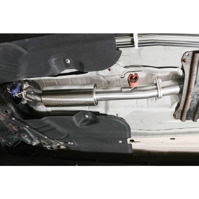 Cobra Sport Ford Fiesta (Mk7) ST 180/200 Venom Box Delete Race (3") Cat Back Performance Exhaust - Wayside Performance 