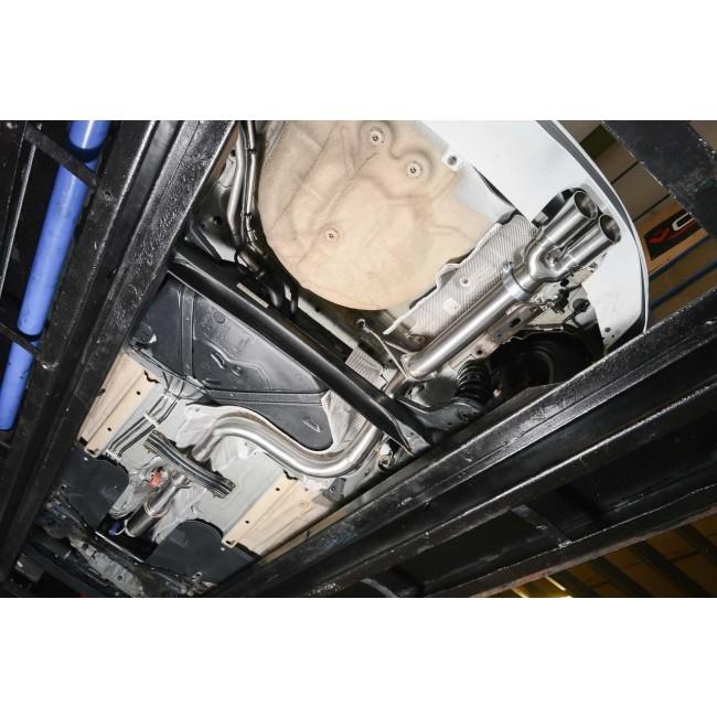 Cobra Sport Ford Fiesta (Mk7) ST 180/200 Venom Box Delete Race (3") Cat Back Performance Exhaust - Wayside Performance 