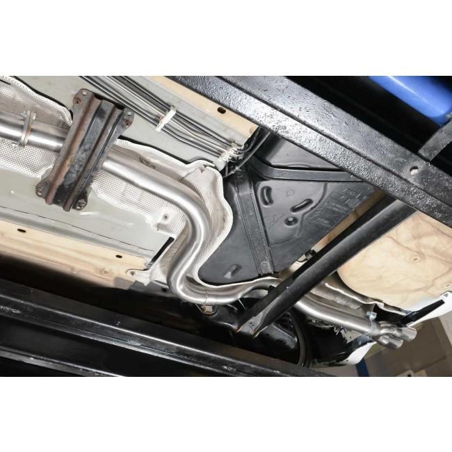 Cobra Sport Ford Fiesta (Mk7) ST 180/200 Venom Box Delete Race (3") Cat Back Performance Exhaust - Wayside Performance 