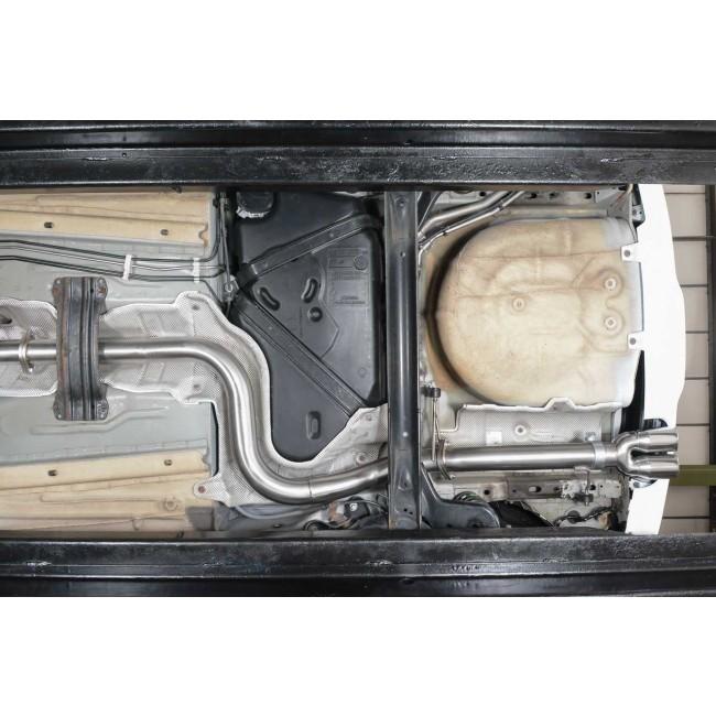 Cobra Sport Ford Fiesta (Mk7) ST 180/200 Venom Box Delete Race (3") Cat Back Performance Exhaust - Wayside Performance 