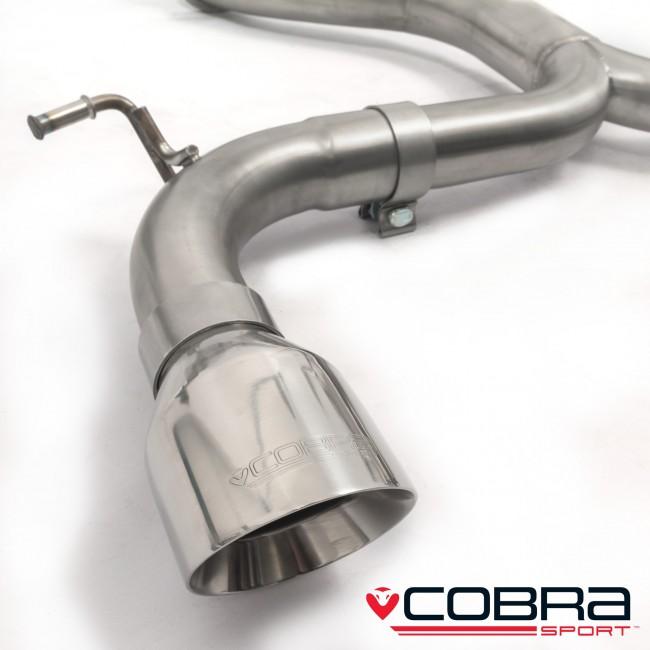 Cobra Sport Ford Focus ST 225 (Mk2) Venom Box Delete Cat Back Race Tube Performance Exhaust - Wayside Performance 