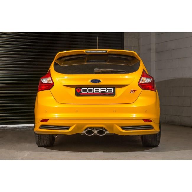 Cobra Sport Ford Focus ST 250 (Mk3) Cat Back Performance Exhaust - Wayside Performance 