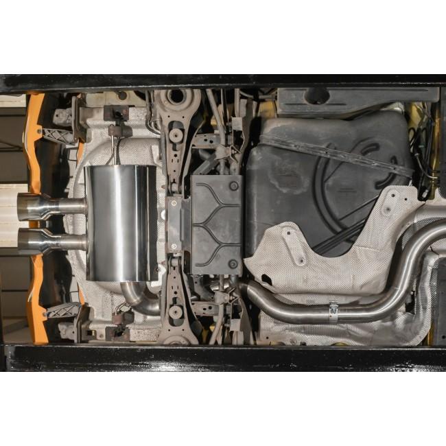 Cobra Sport Ford Focus ST 250 (Mk3) Turbo Back Performance Exhaust - Wayside Performance 