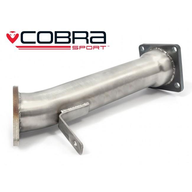 Cobra Sport Ford Mondeo ST TDCi (2.0/2.2L) De-Cat Front Pipe Performance Exhaust - Wayside Performance 