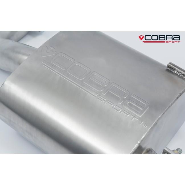 Cobra Sport Ford Mustang 5.0 V8 GT Convertible (2015-18) 2.5" Axle Back Performance Exhaust - Wayside Performance 