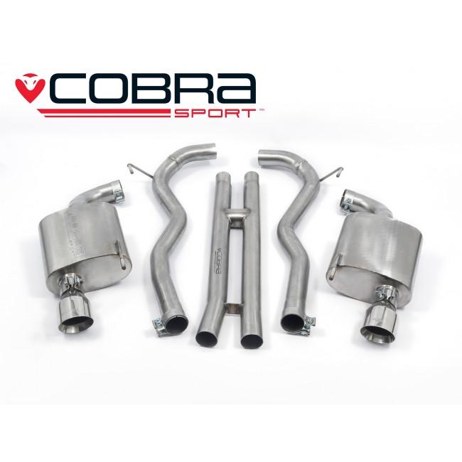 Cobra Sport Ford Mustang 5.0 V8 GT Fastback (2015-18) 2.5" Cat Back Performance Exhaust - Wayside Performance 