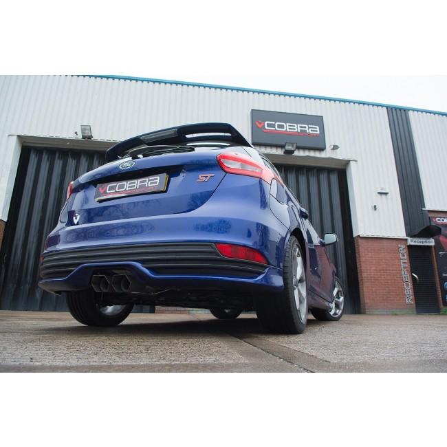 Cobra Sport Ford Focus ST TDCi (Mk3) Rear Performance Exhaust - Wayside Performance 