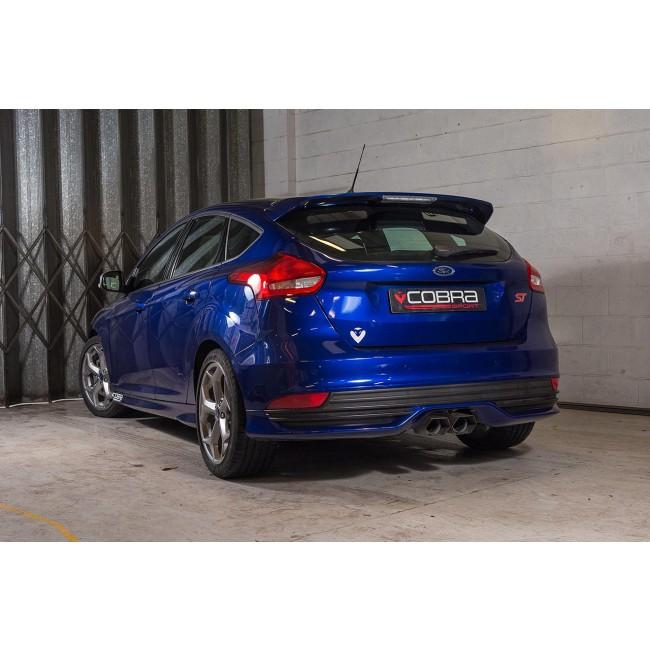 Cobra Sport Ford Focus ST TDCi (Mk3) Rear Performance Exhaust - Wayside Performance 