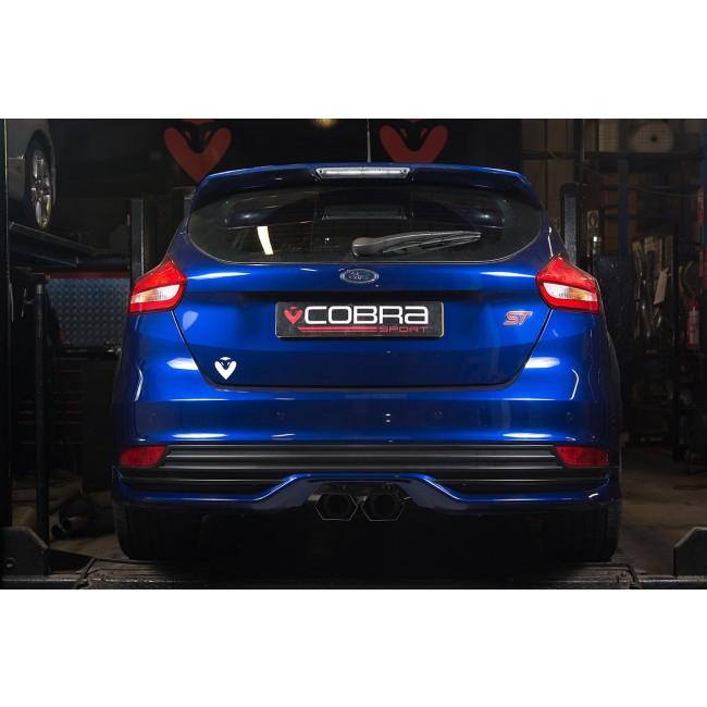 Cobra Sport Ford Focus ST TDCi (Mk3) Rear Performance Exhaust - Wayside Performance 