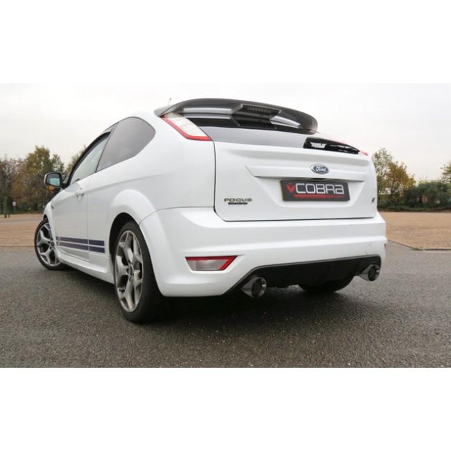 Cobra Sport Ford Focus ST 225 (Mk2) Cat Back Performance Exhaust - Wayside Performance 