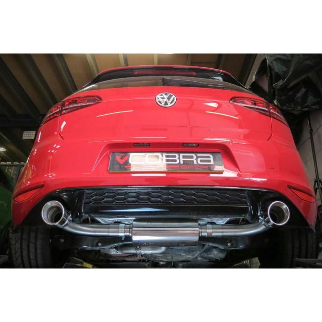 Cobra Sport VW Golf GTI (Mk7) 2.0 TSI (5G) (12-17) Turbo Back Performance Exhaust - Wayside Performance 