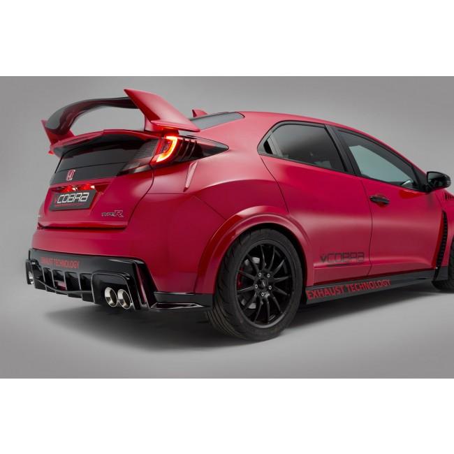 Cobra Sport Honda Civic Type R (FK2) Cat Back Performance Exhaust - Wayside Performance 