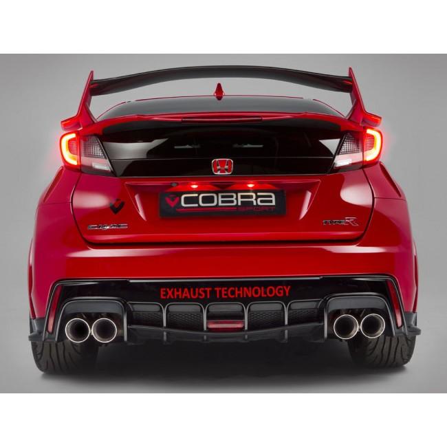 Cobra Sport Honda Civic Type R (FK2) Cat Back Performance Exhaust - Wayside Performance 