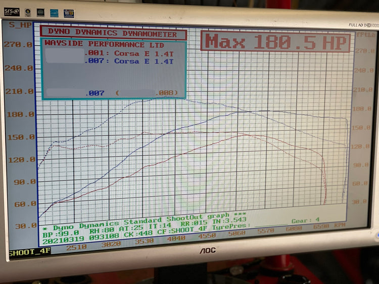 Corsa 1.4T Stage 1 Tuning / Remap - Wayside Performance 