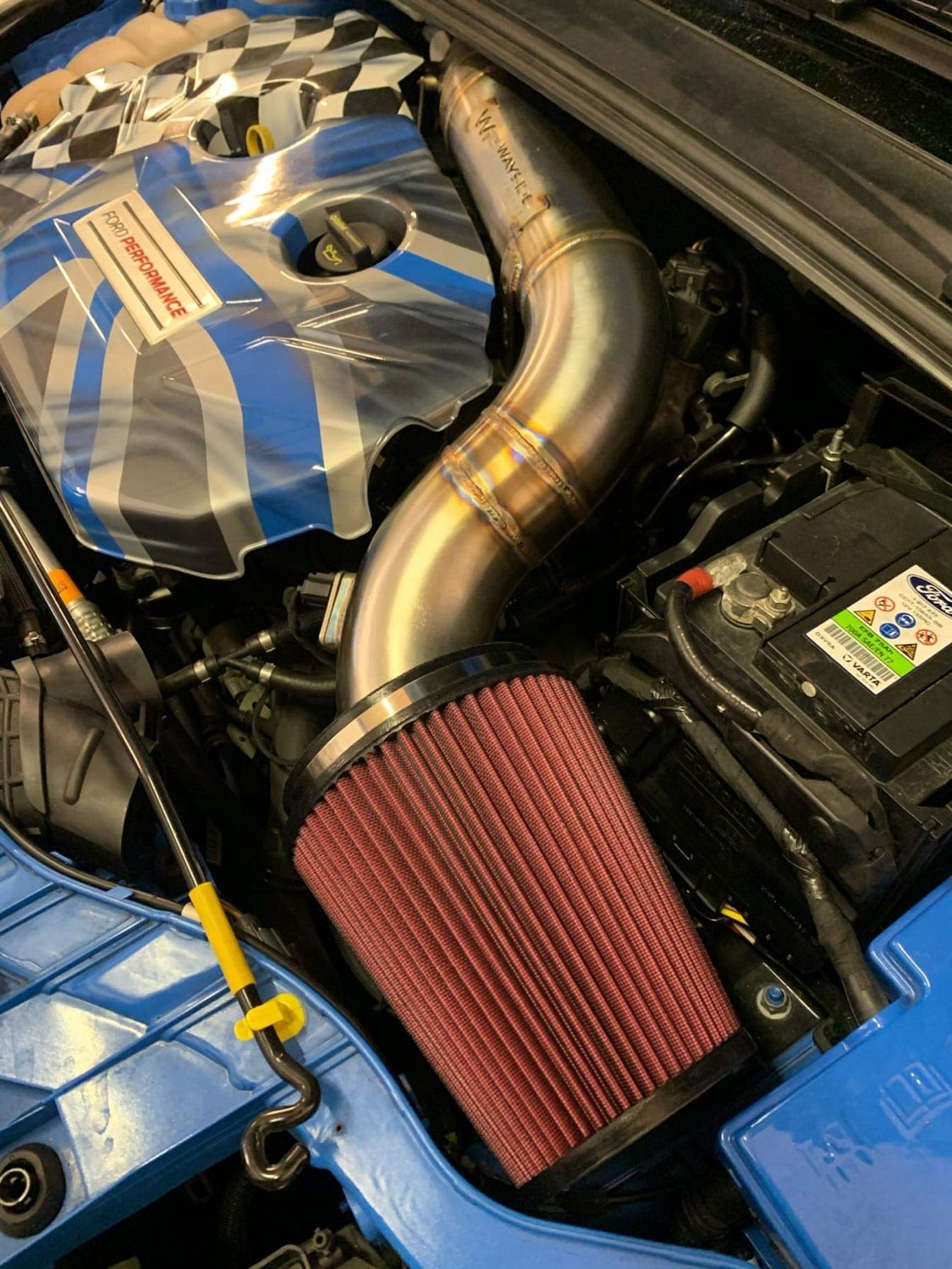 Wayside Performance WP-R MK3 Ford Focus ST250 3.5” induction kit - Wayside Performance 