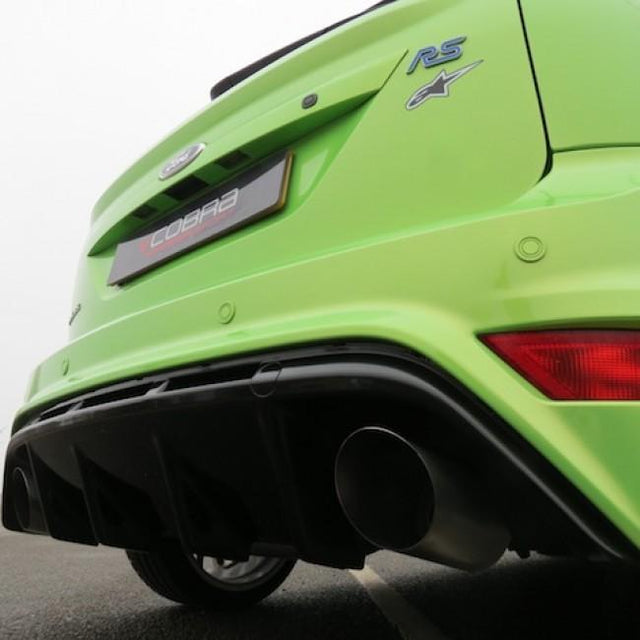 Cobra Sport Ford Focus RS (Mk2) Venom Box Delete Race Cat Back Performance Exhaust - Wayside Performance 