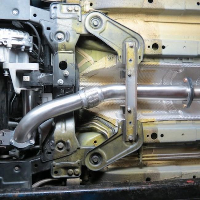 Vauxhall Astra J VXR (12-19) Front Pipe & Secondary De-Cat Performance Exhaust - Wayside Performance 