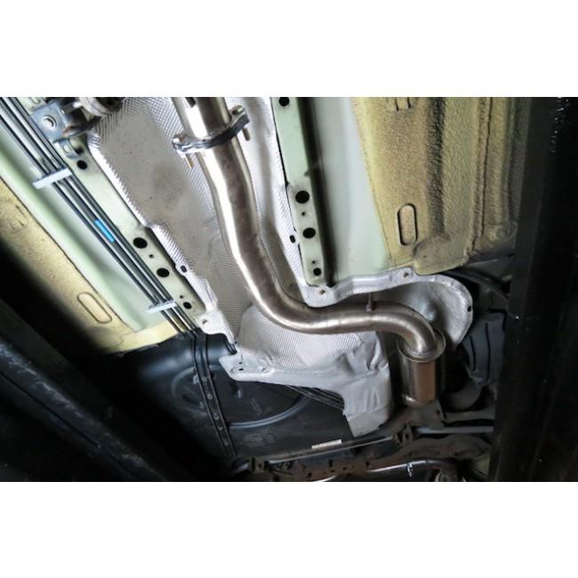 Cobra Sport Ford Focus RS (Mk2) Venom Box Delete Race Cat Back Performance Exhaust - Wayside Performance 