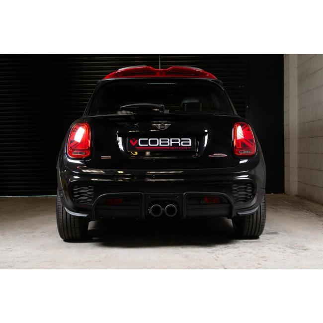 Cobra Sport Mini (Mk3) JCW (F56 LCI) Facelift 3" Race GPF Back Performance Exhaust - Wayside Performance 