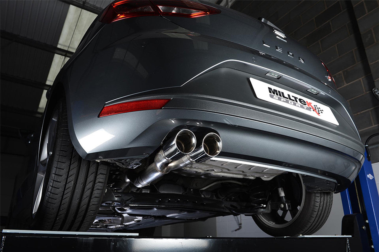 Milltek Cat-Back System - Seat Leon 1.4TSI (SC and 5 Door) - Wayside Performance 