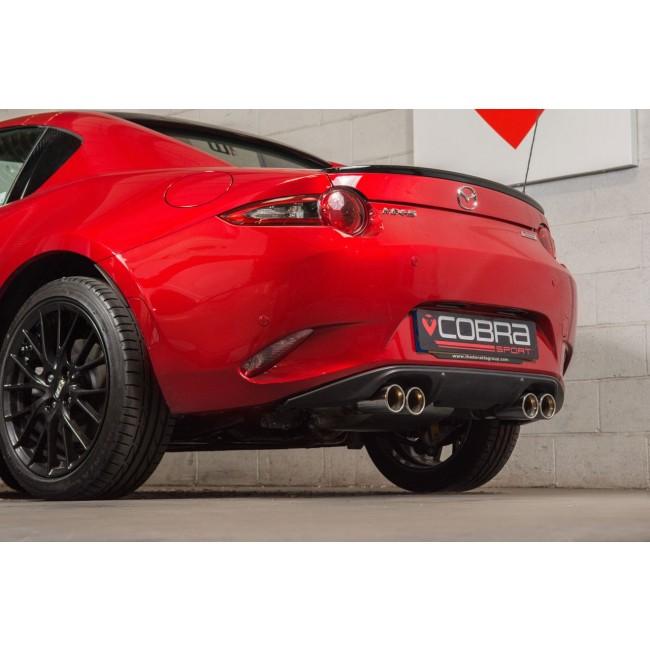 Cobra Sport Mazda MX-5 (ND) Mk4 Dual Exit Cat Back Performance Exhaust - Wayside Performance 