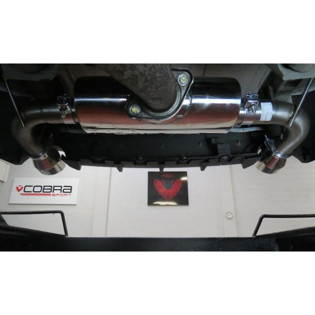 Cobra Sport Mazda MX-5 (NC) Mk3 Louder Race Type Rear Performance Exhaust - Wayside Performance 