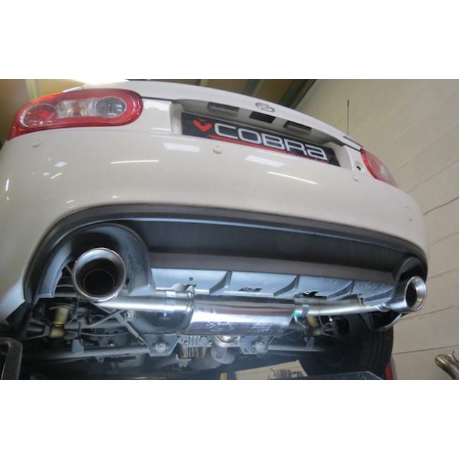 Cobra Sport Mazda MX-5 (NC) Mk3 Louder Race Type Rear Performance Exhaust - Wayside Performance 