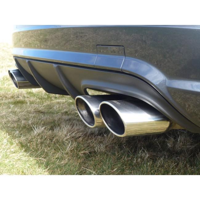 Cobra Sport Mercedes W204 C180 (1.6 Litre Turbo Petrol) AMG Quad Performance Exhaust - Wayside Performance 