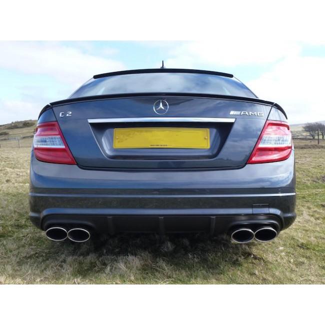 Cobra Sport Mercedes W204 C180 (1.6 Litre Turbo Petrol) AMG Quad Performance Exhaust - Wayside Performance 