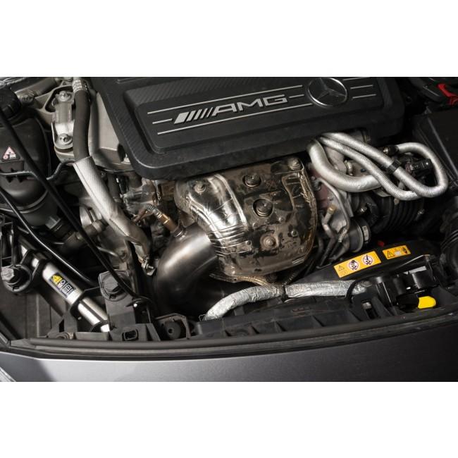 Cobra Sport Mercedes-AMG GLA 45 Front Downpipe Sports Cat / De-Cat Performance Exhaust - Wayside Performance 