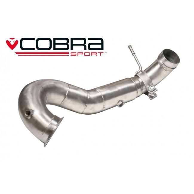 Cobra Sport Mercedes-AMG GLA 45 Front Downpipe Sports Cat / De-Cat Performance Exhaust - Wayside Performance 