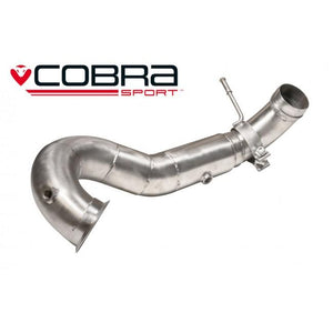Cobra Sport Mercedes-AMG CLA 45 Front Downpipe Sports Cat /  De-Cat Performance Exhaust - Wayside Performance 