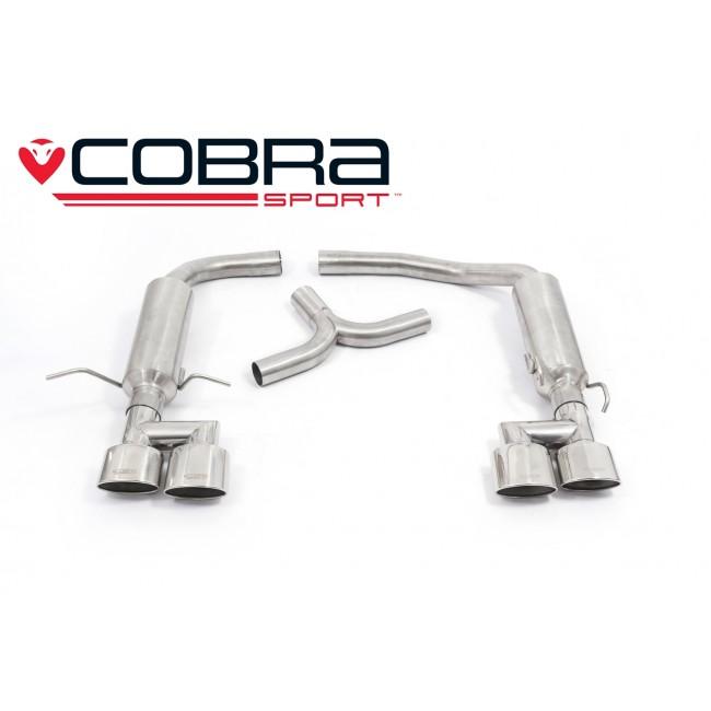 Cobra Sport Mercedes W204 C200/C220/C250 (Diesel) AMG Quad Performance Exhaust - Wayside Performance 