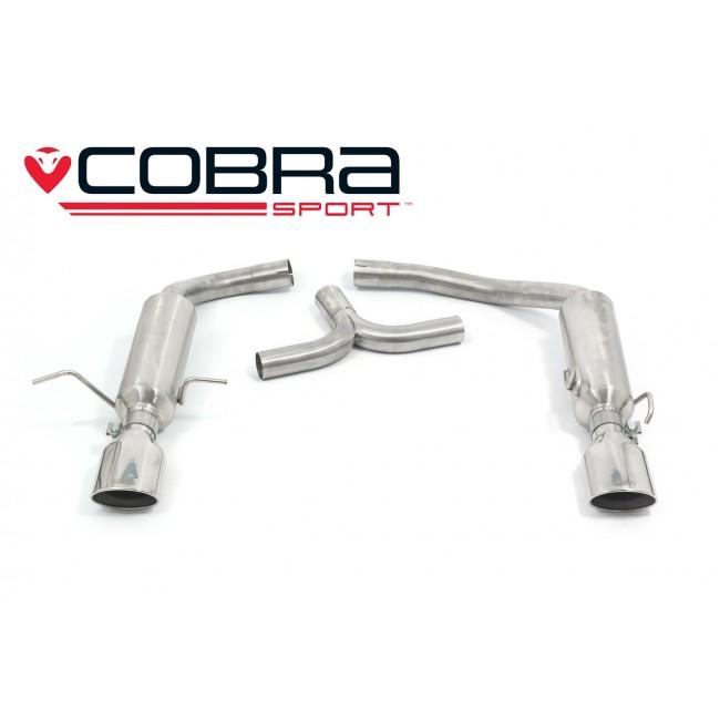 Cobra Sport Mercedes W204 C200/C220/C250 (Diesel) 350 Dual Performance Exhaust - Wayside Performance 