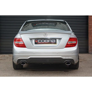 Cobra Sport Mercedes W204 C200/C220/C250 (Diesel) 350 Dual Performance Exhaust - Wayside Performance 