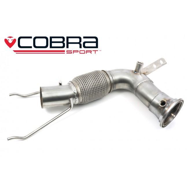 Cobra Sport Mini (Mk3) Cooper S (F56) Sports Cat / De-Cat Downpipe Performance Exhaust - Wayside Performance 