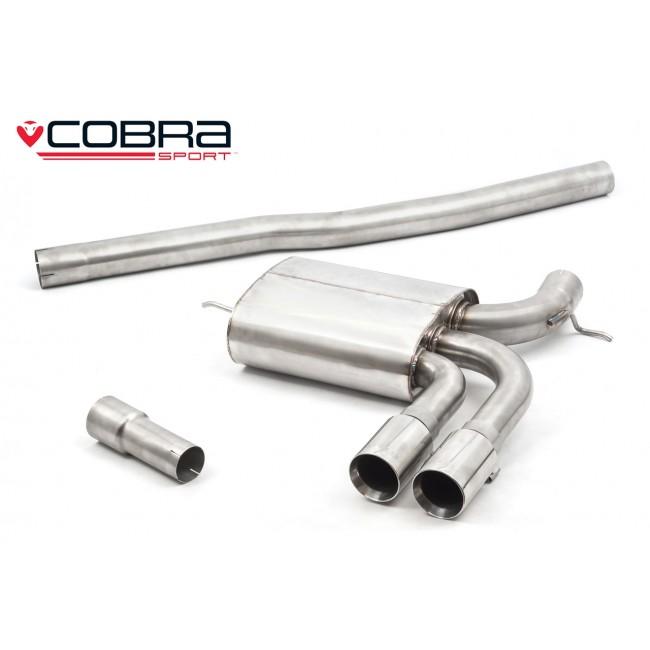 Cobra Sport Mini (Mk3) JCW (F56 LCI) Facelift 3" Race GPF Back Performance Exhaust - Wayside Performance 