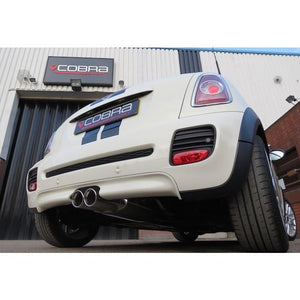 Cobra Sport Mini (Mk2) Cooper S / JCW (R58) Coupe Cat Back Performance Exhaust - Wayside Performance 