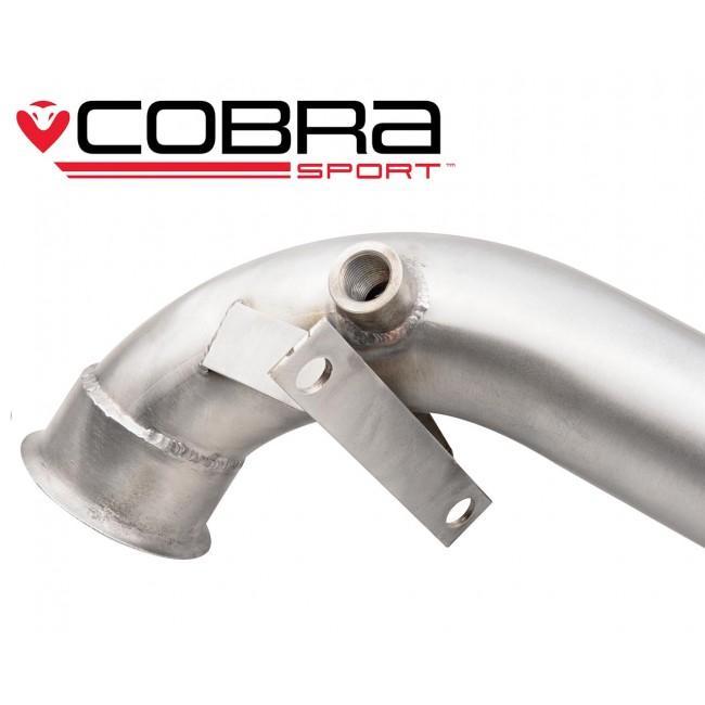 Cobra Sport Mini (Mk2) Cooper S / JCW (R56/R57) Front Pipe Sports Cat / De-Cat Performance Exhaust - Wayside Performance 