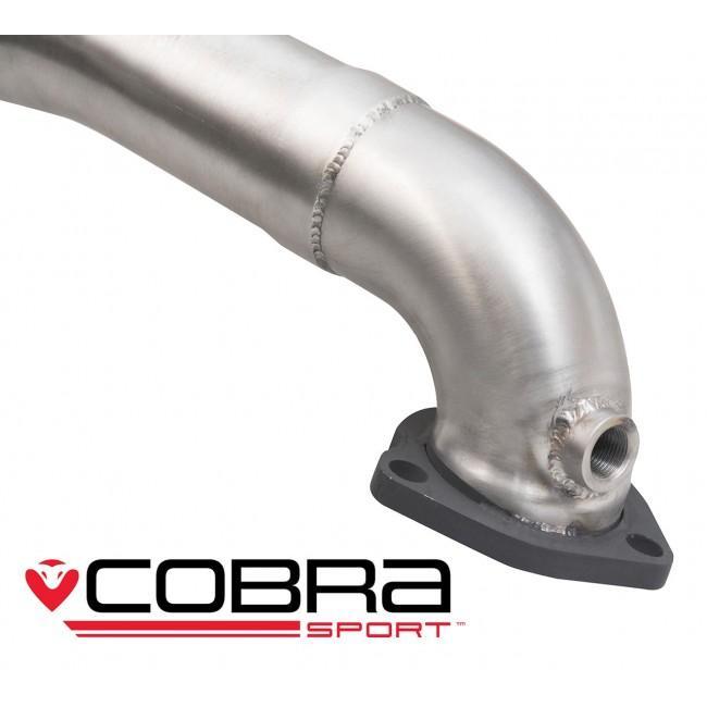 Cobra Sport Mini (Mk2) Cooper S / JCW (R56/R57) Front Pipe Sports Cat / De-Cat Performance Exhaust - Wayside Performance 